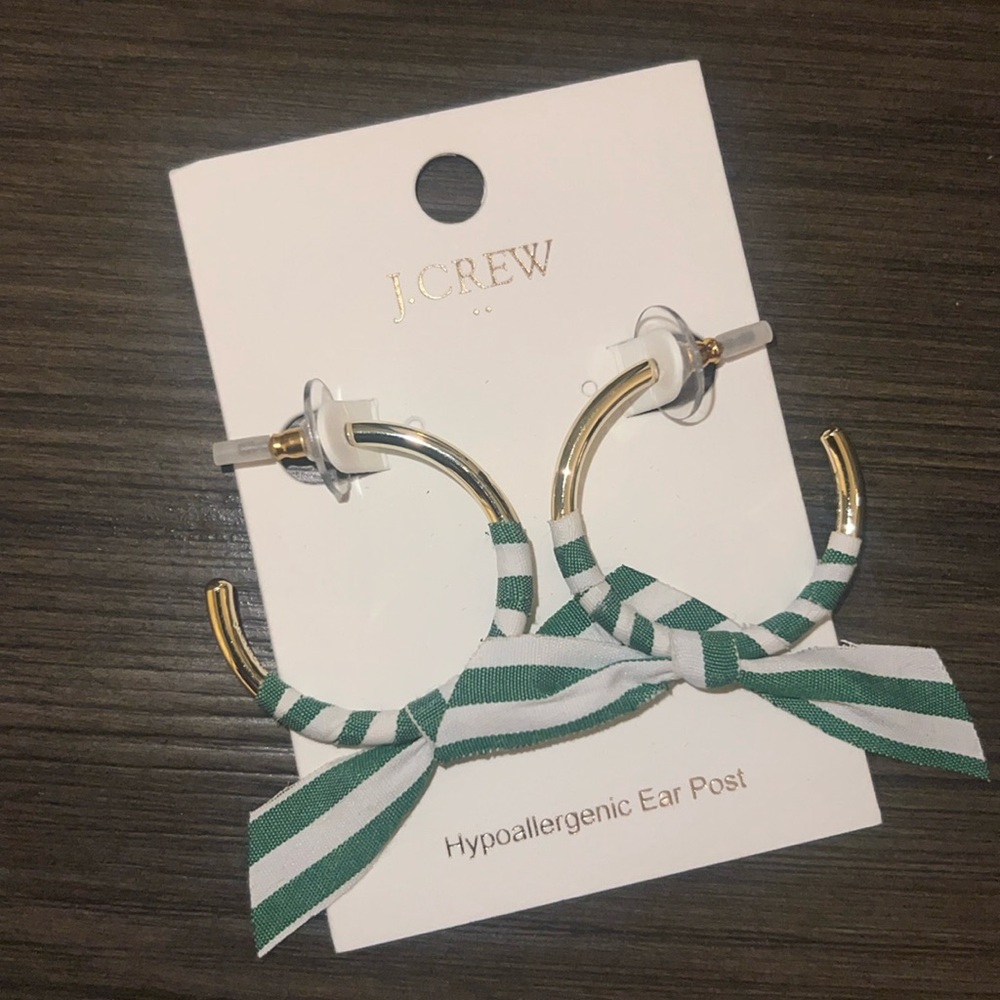 J.Crew hoop earrings